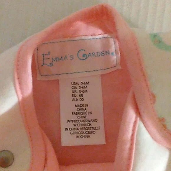 ☆NWT☆Sweet NB Girl ~EMMA'S GARDEN" Unicorn Print Winter Sleep Sack/Blanket Sleep - Picture 7 of 14